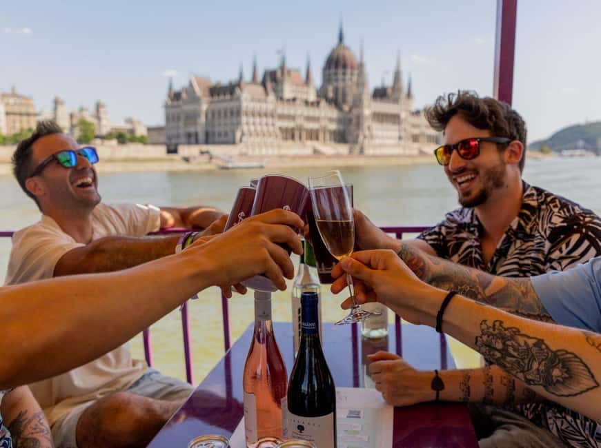Budapest: Sunset Cruise with 2 Cocktails - Parliament first, and the views that follow