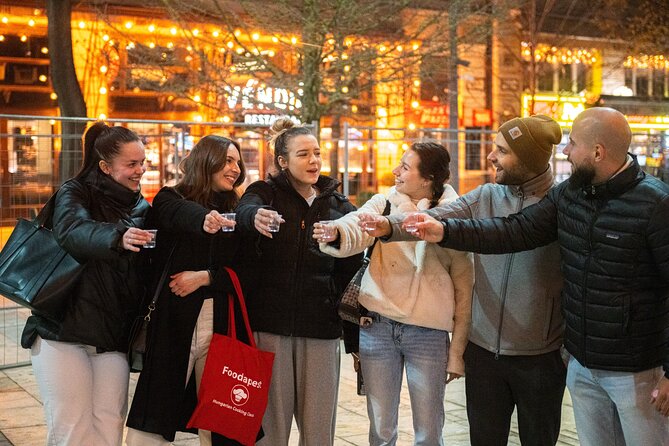 Budapest Tipsy Food Tour with Wines, Small Group & Local Guide - Starting with sausages at Belvárosi Disznótoros