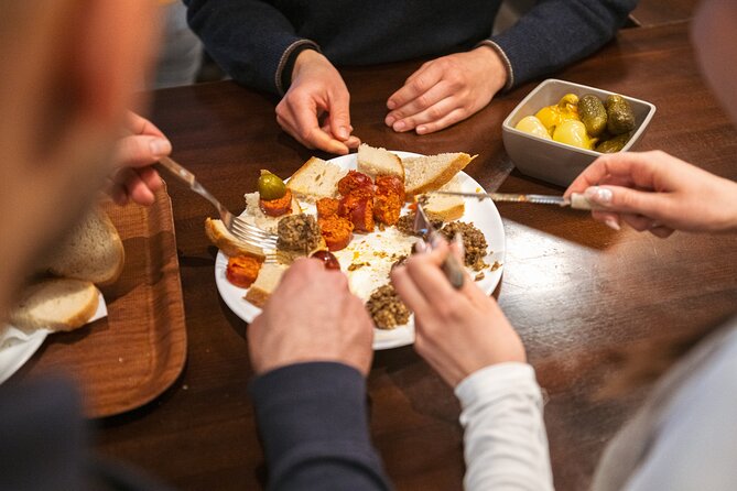 Budapest Tipsy Food Tour with Wines, Small Group & Local Guide - Finishing at Grinzingi Borozó