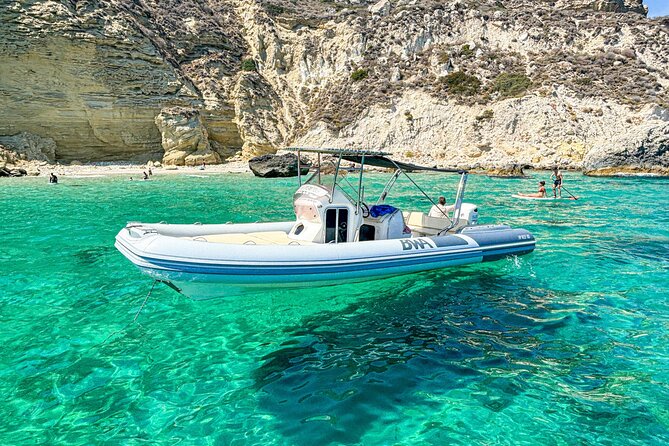 Cagliari Boat Tour by Maxi Rib - Wine and Snorkeling - Cala Fighera, the cove reached by boat or a long hike