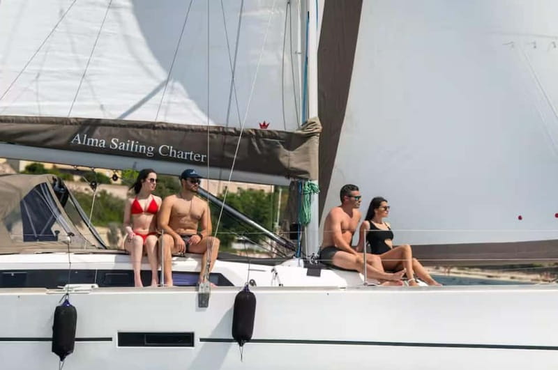 Cagliari: Catamaran Tour, Swimming, Snorkeling, & Prosecco - Finding the boat beside Cagliari’s cruise terminal