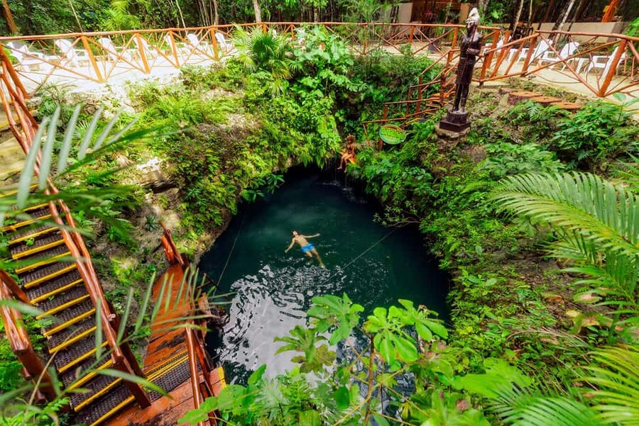 Cancún: Cenotes Adventure with Tequila Tasting & Mayan Snack - Guides, photos, and group atmosphere