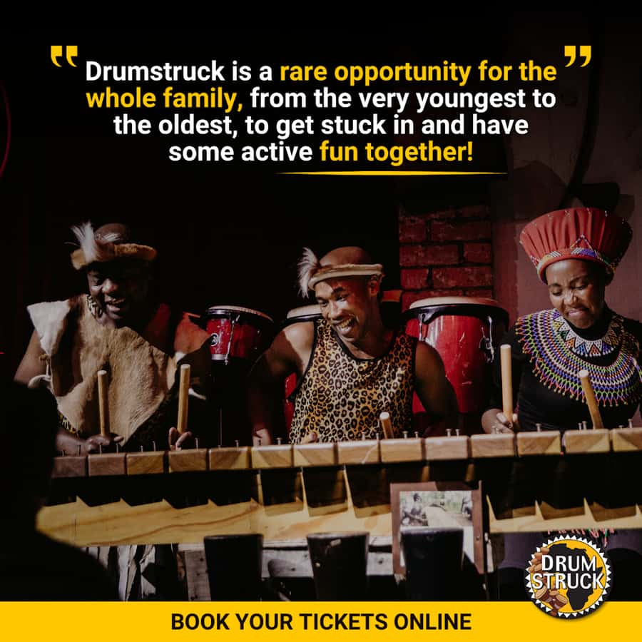 Cape Town: Silvermist Estate Wine Tasting & Drumstruck Show - Drumstruck puts your hands to work
