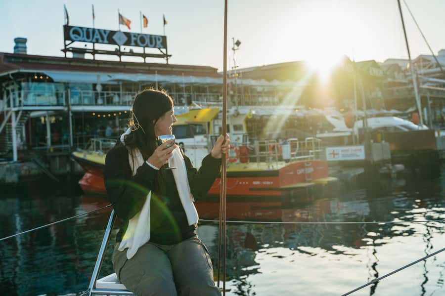 Cape Town: Sunset Champagne Cruise and 3-Course Dinner - Setting off from the V&A Waterfront