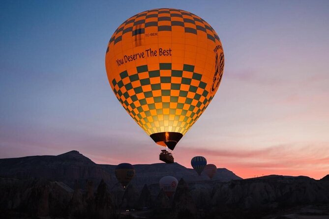 Cappadocia Balloon Ride with Breakfast, Champagne AT GOREME OVER - Taking off above Göreme National Park