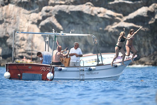 Capri Boat Tour: Grottoes, Swim & Sip Limoncello in a Small Group - The Faraglioni and the Arch of Love