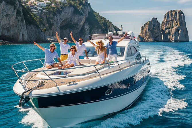 Capri in a Day: Boat Tour + City Visit + Free Bar + Brunch - Capri by boat: the key points