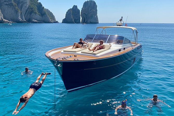 Capri in a Day: Boat Tour + City Visit + Free Bar + Brunch - Blue Grotto: magical, popular, and not included
