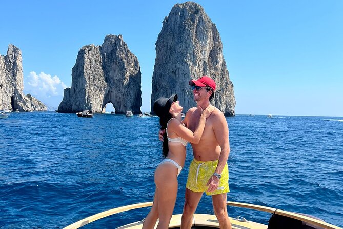 Capri in a Day: Boat Tour + City Visit + Free Bar + Brunch - Sailors, Faraglioni, and the famous photo stop