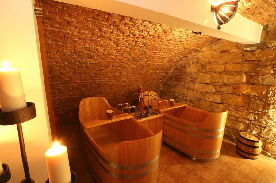 Caroline Bernard Beer Spa Prague with Beer & Massage Option - What happens when you arrive at Hotel Spa Caroline