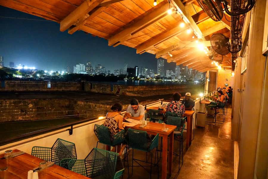 Cartagena: Boutique Rum and Chocolate Tasting at Lunático - The setting near Getsemaní and Castillo San Felipe
