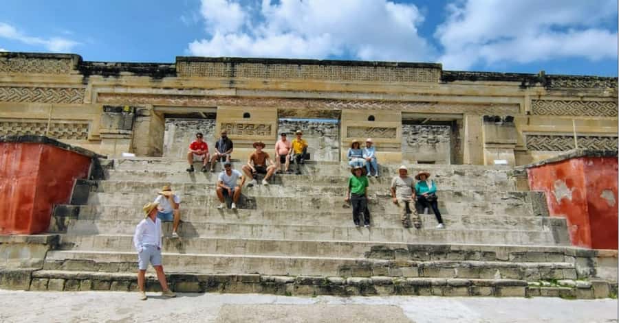 Check out Hierve el Agua, Mitla, the Tule Tree, Rugs, and a Mezcal Distillery Tour - Seeing wool become Teotitlán del Valle rugs