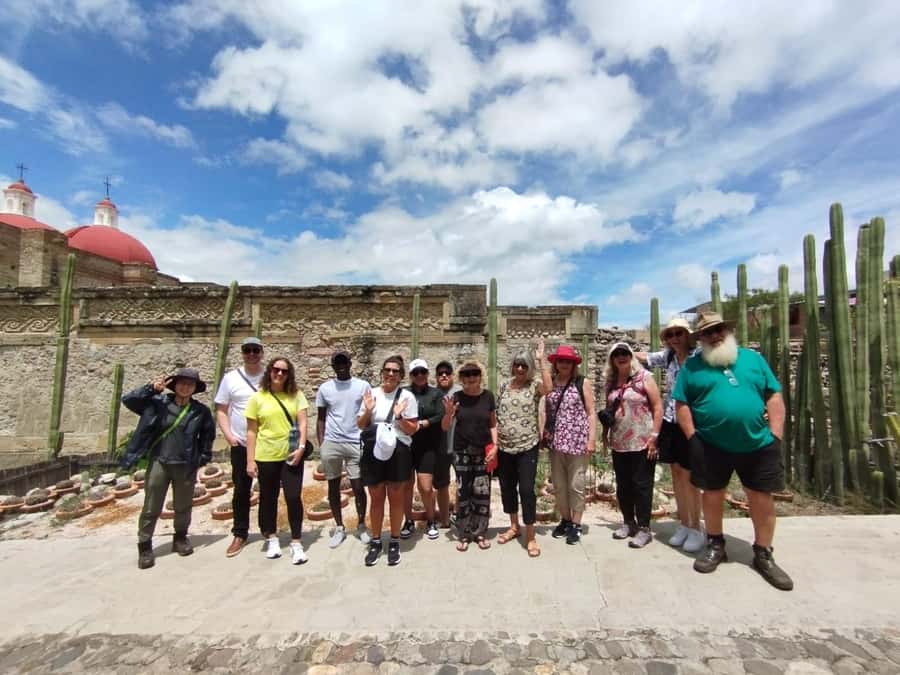 Check out Hierve el Agua, Mitla, the Tule Tree, Rugs, and a Mezcal Distillery Tour - Hierve el Agua: the day’s big view
