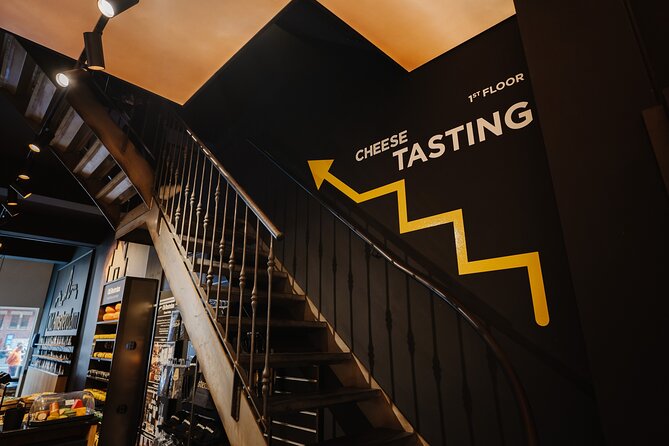 Cheese and Wine tasting in Amsterdam - The Old Amsterdam Cheese Store setting