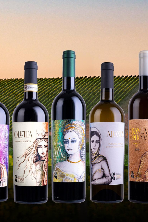 Chianti: Lunch with Wine Tasting at Poggio ai Laghi Winery - Five wines, from sparkling to Supertuscan
