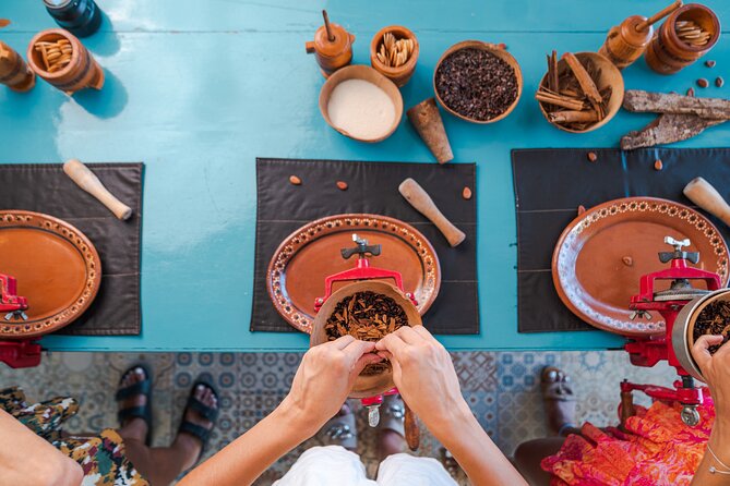 Chocolate Seaside Workshop & Wine Tasting - Tasting Mexican chocolate by flavor
