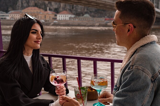 Cocktail Cruise and City Views on the Danube in Budapest - Gellért Hill, Liberty Bridge, and the southern riverfront