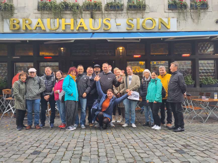 Cologne: Old Town Walking Tour inkl Brewery Visit - Alter Markt and the center of old Cologne