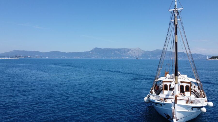 Corfu: Sunset Cruise on Classic Boat with Cocktails & Snacks - Music and the mood onboard