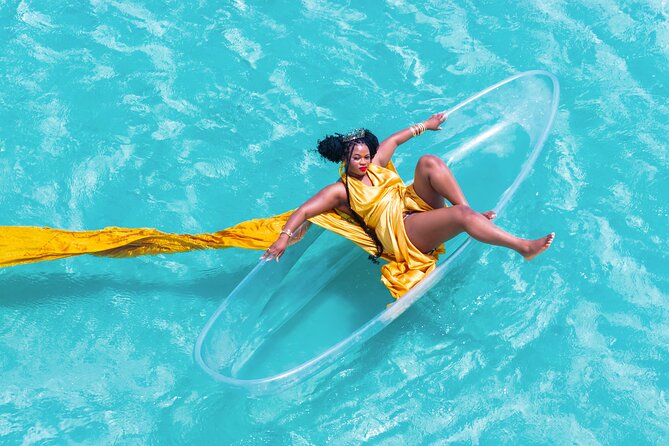 Curacao Clear Kayak Photoshoot + FREE Videoshoot,Cocktails,Shots! - Why the clear kayak makes the photos different
