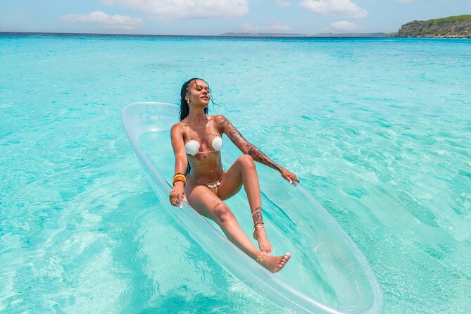 Curacao Clear Kayak Photoshoot + FREE Videoshoot,Cocktails,Shots! - Who will enjoy this most
