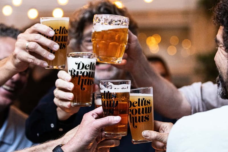 Delft: Craft Beer Tasting in Medieval Brewery - Entering the medieval cellar from around 1300