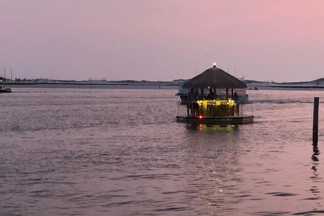 Destin's Floating Tiki Bar Cruise: 360° Harbor Views - What the six-person boat changes