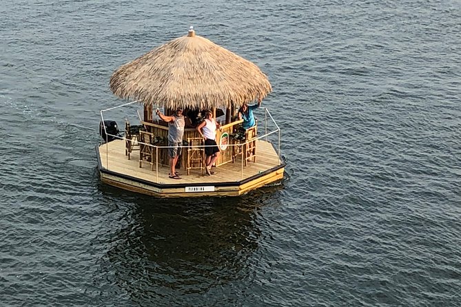 Destin's Floating Tiki Bar Cruise: 360° Harbor Views - Captains shape the experience