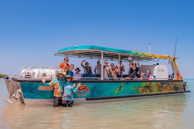 DINOSAUR ADVENTURE CRUISE - With Beachside Tapas and Cocktails - The boat ride through Dampier Creek