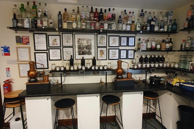 Distill a bottle of Gin on mini copper stills - Naming, labeling, and wax sealing the final bottle