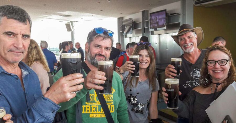 Dublin: Skip-the-Line Guinness and Jameson Whiskey Tour - Guinness Storehouse brings the grand finale