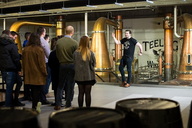 Dublin Teeling Whiskey Distillery Guided Tour and Tasting 1 Hour - The production floor shows all five steps