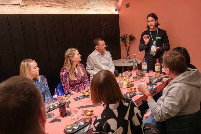 Edinburgh Gin The Classic Tour & tasting - The tasting room and paired samples