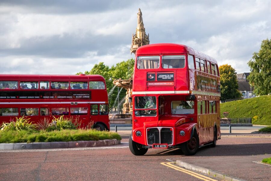 Edinburgh: Vintage Bus Tour with Afternoon Tea or Gin - What the 90-minute bus tour is really like
