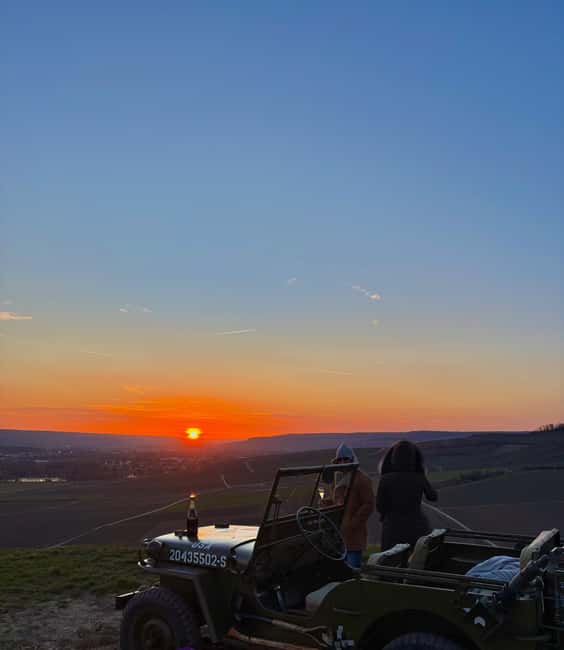 Epernay: Jeep tour of the vineyards with tasting and visits - Weather, comfort, and the old Jeep