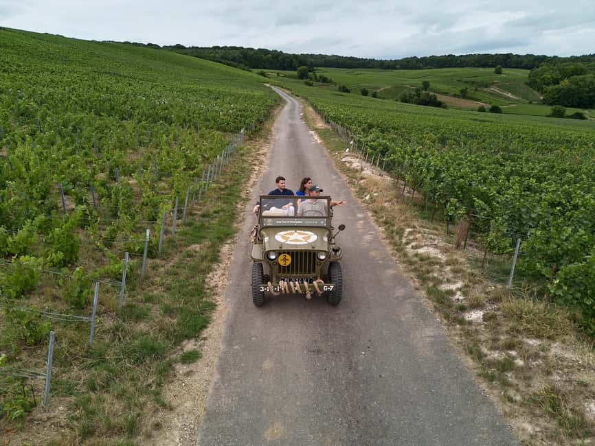 Epernay: Jeep tour of the vineyards with tasting and visits - Who should book this tour
