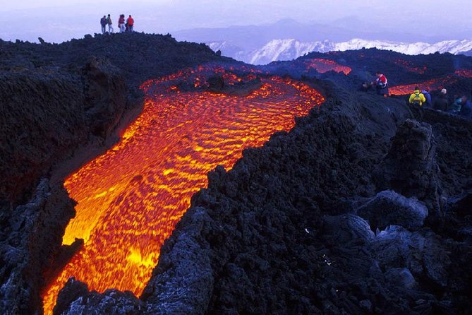 Etna Tour and Lunch in a Winery with Wine Tasting - A private tour with public crowds