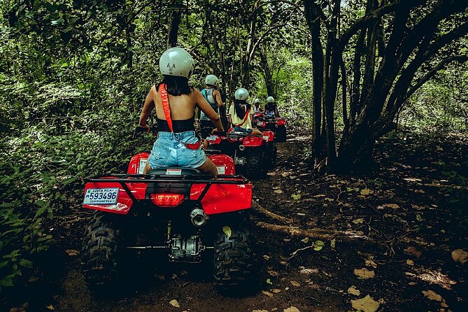 Family ATV Cenote Five Zip Lines Photos Taco Lunch Tequila Taste - Photos are useful, but ask what is included