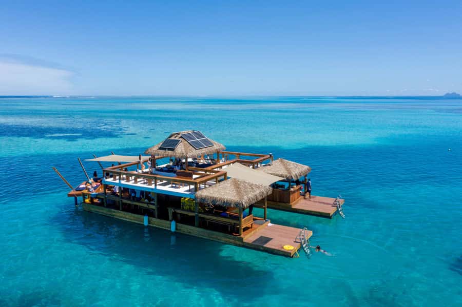 Fiji: Cloud 9 Floating Bar and Pizzeria Day Trip - Cloud 9 turns a boat trip into a floating afternoon