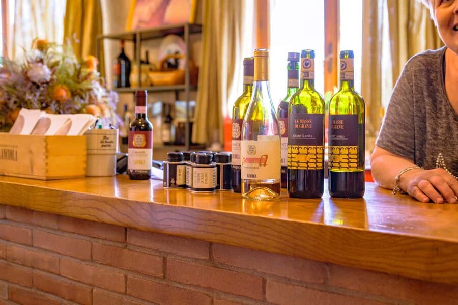 Florence: Chianti E-Bike Tour with Lunch & Two Wine Tastings - The second tasting at CiaoFoodies Hub