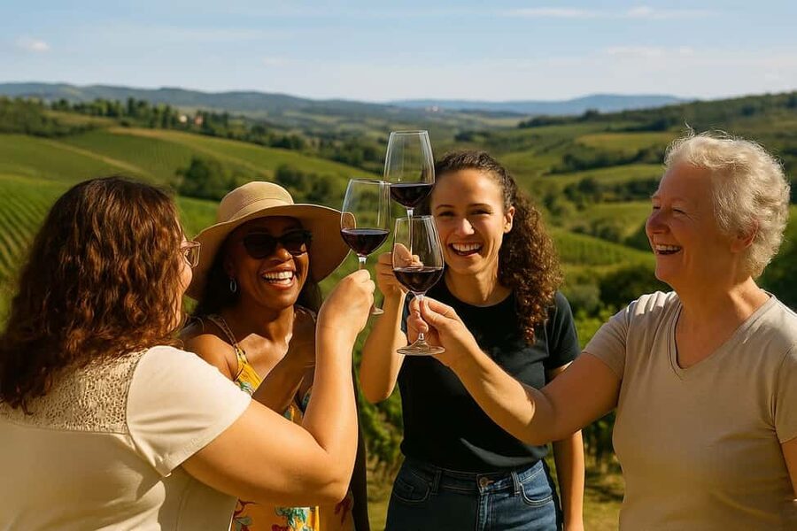 Florence: Great Chianti Wine and Olive Oil Trail with Lunch - Lunch at a boutique winery