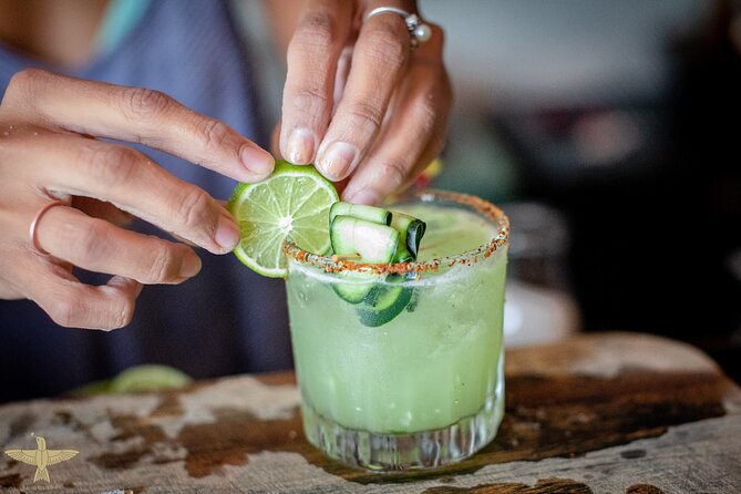 Food & Mixology Tour:Tequila,Tacos, Mezcal and Agave Cocktails - Zapata and the tequila paloma lesson