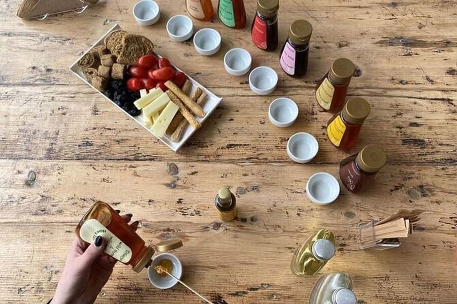 From Chania: Olive Oil, Wine, Cheese & Honey Tasting Tour - Getting out of Chania and into the hills