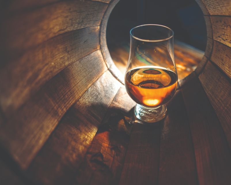From Edinburgh: Speyside Whisky Trail 3-Day Group Tour - Day one: Lindores Abbey, Cairngorms scenery, and Whisky Castle