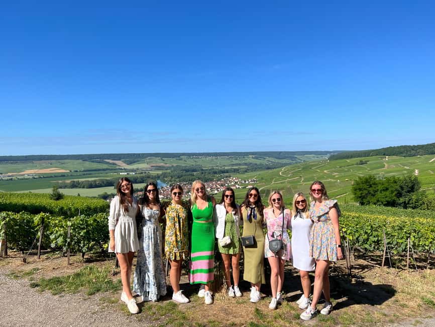 From Epernay : Bubble Champagne Tour 6 tastings - What the $194 price really includes