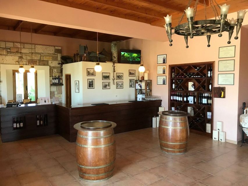 From Kos: Tour of 2 Wineries with Wine Tasting & Small Bites - Key points to know before you book