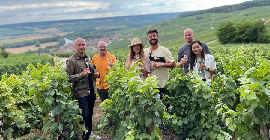 From Paris: Small-Group Champagne Tour with 3-Course Lunch - Inside a major Champagne house