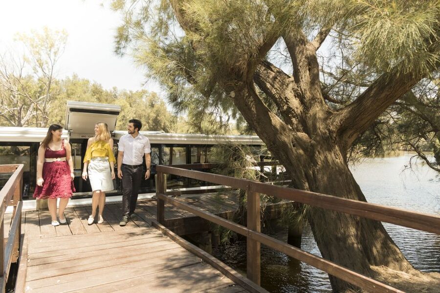 From Perth: Swan Valley Cruise, Winery, Cheese & Lunch - Mandoon Estate and the wine and macaron pairing