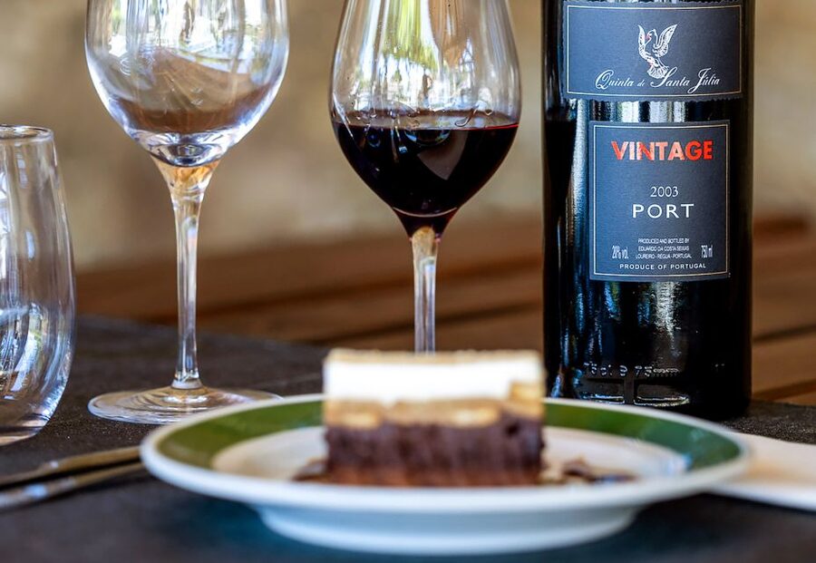 From Porto: Douro Valley w/ Boat Tour, Wine Tasting & Lunch - Lunch in a Douro wine cellar
