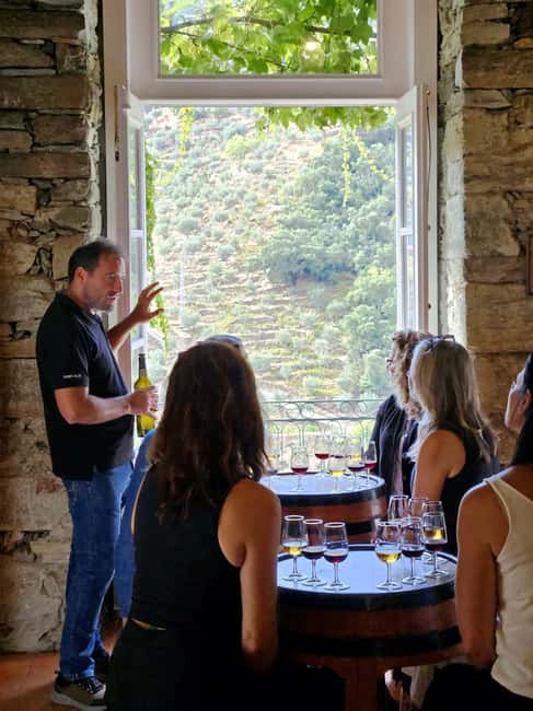 From Porto: Premium Douro Valley 4 Vineyards Tour with Lunch - First winery: a gentle start with Douro wine